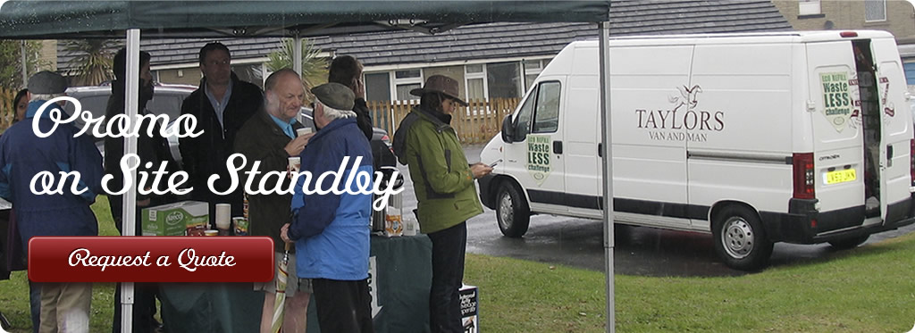 Man and Van On Site Filming Exhibitions